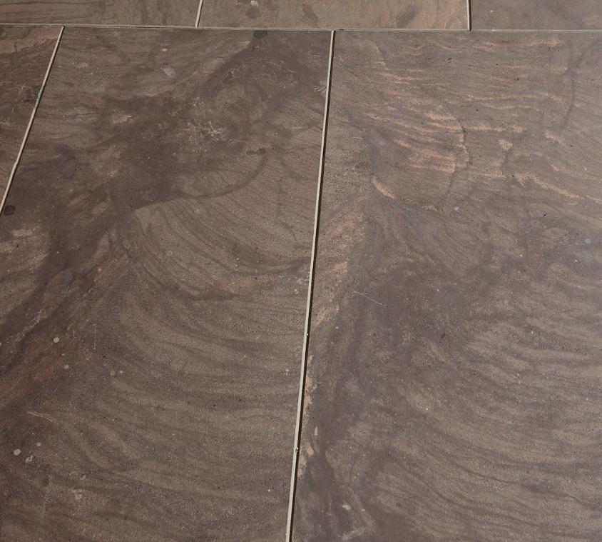 Hand-carved Red Sandstone Jali Window