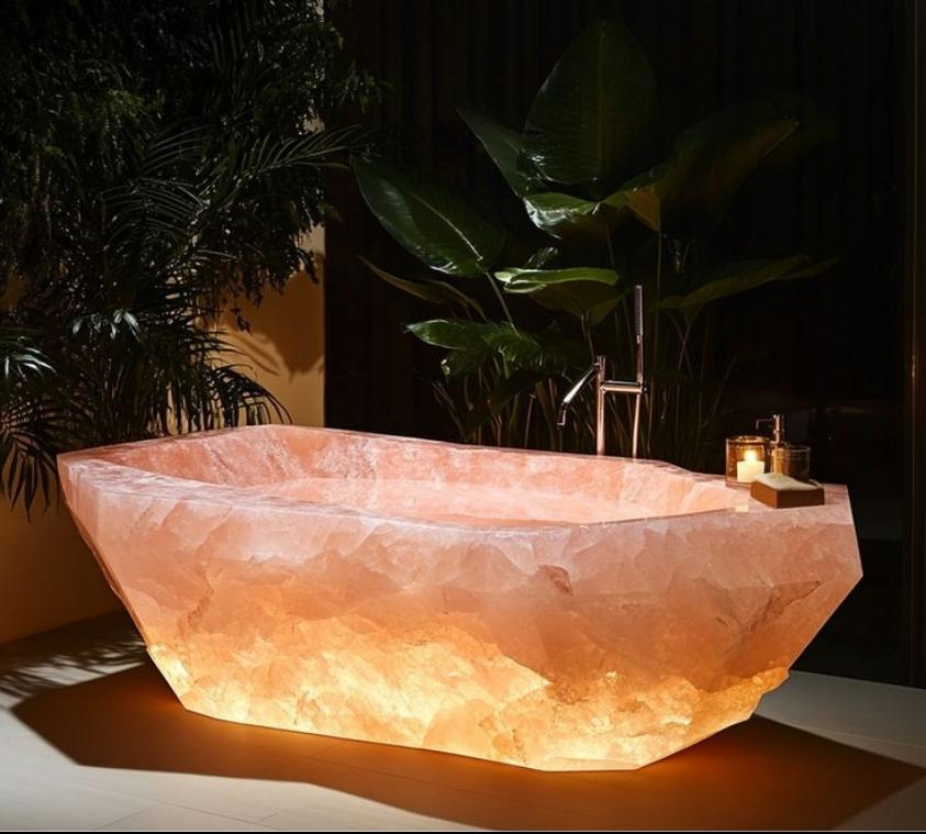 Aurora Crystal Bathtub