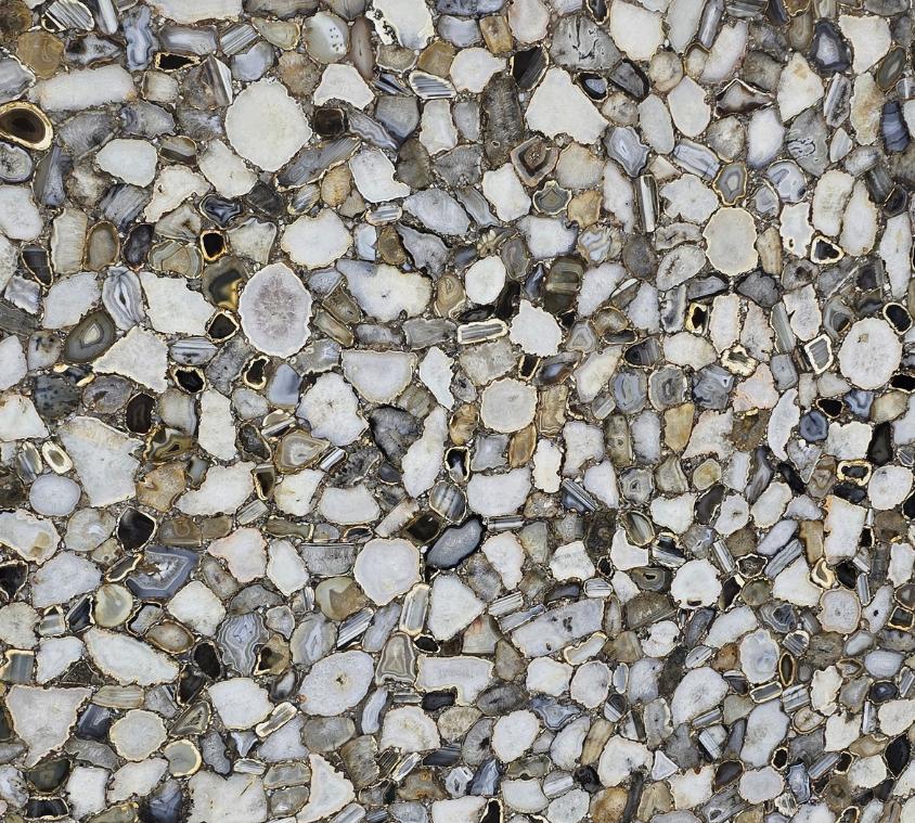 Grey Moonstone Agate Slab