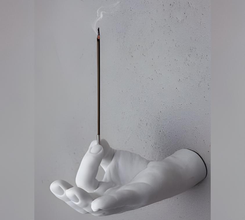 Classic White Marble Candle Jar With Lid