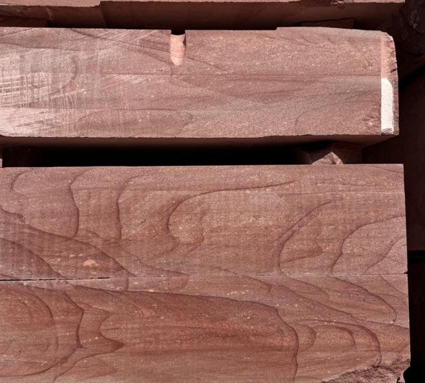 Heritage Red Sandstone Balcony Railing