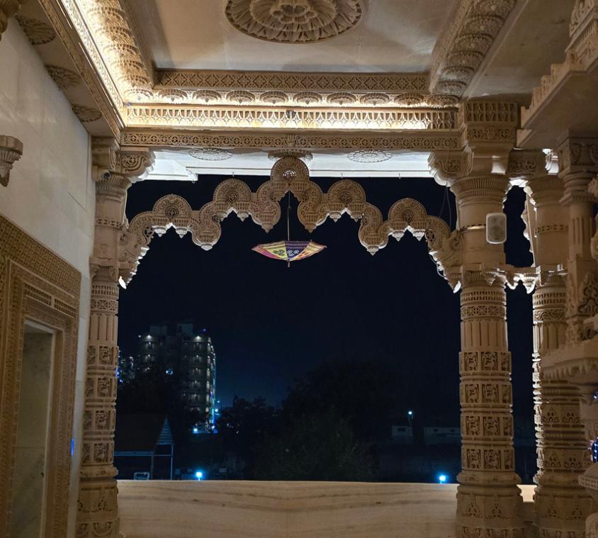Architectural Sandstone Archway With Pillars