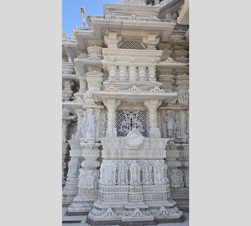 Marble Wall Panel With Peacock Motif